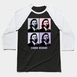Lord Huron Pop Art Baseball T-Shirt